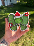Green man bow