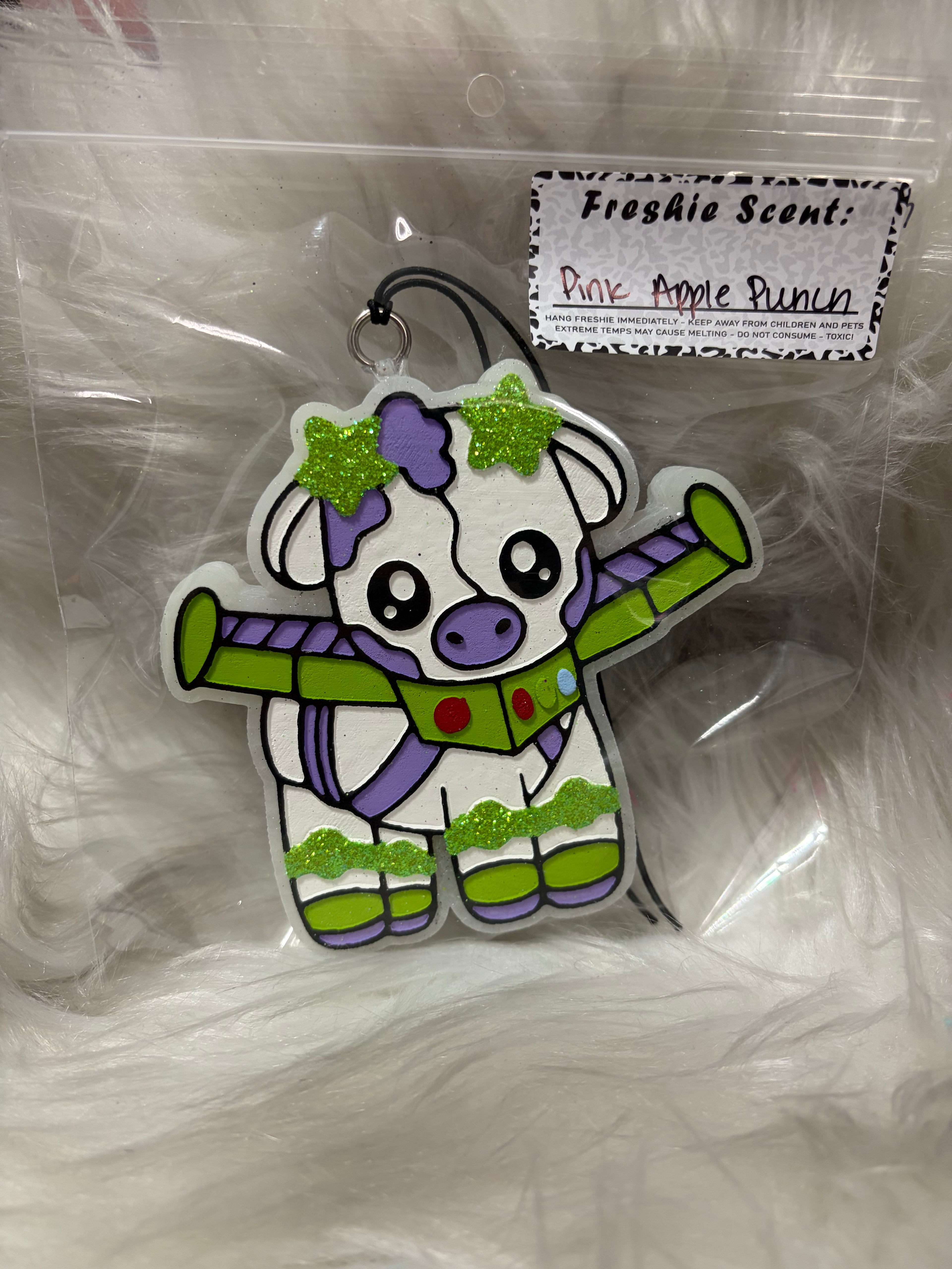 Buzz cow pink apple punch