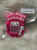 Girl math champagne toast