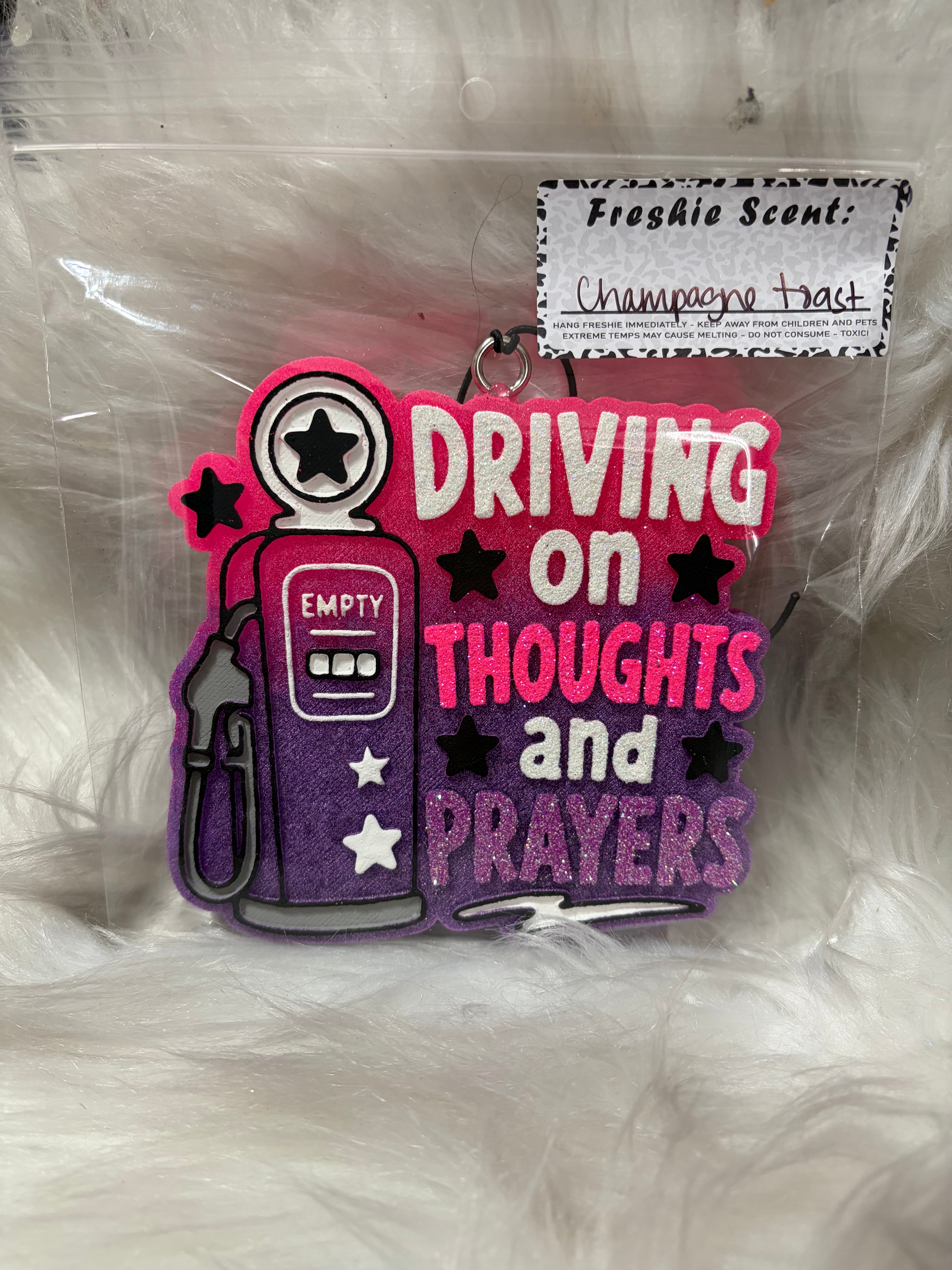 Driving on champagne toast