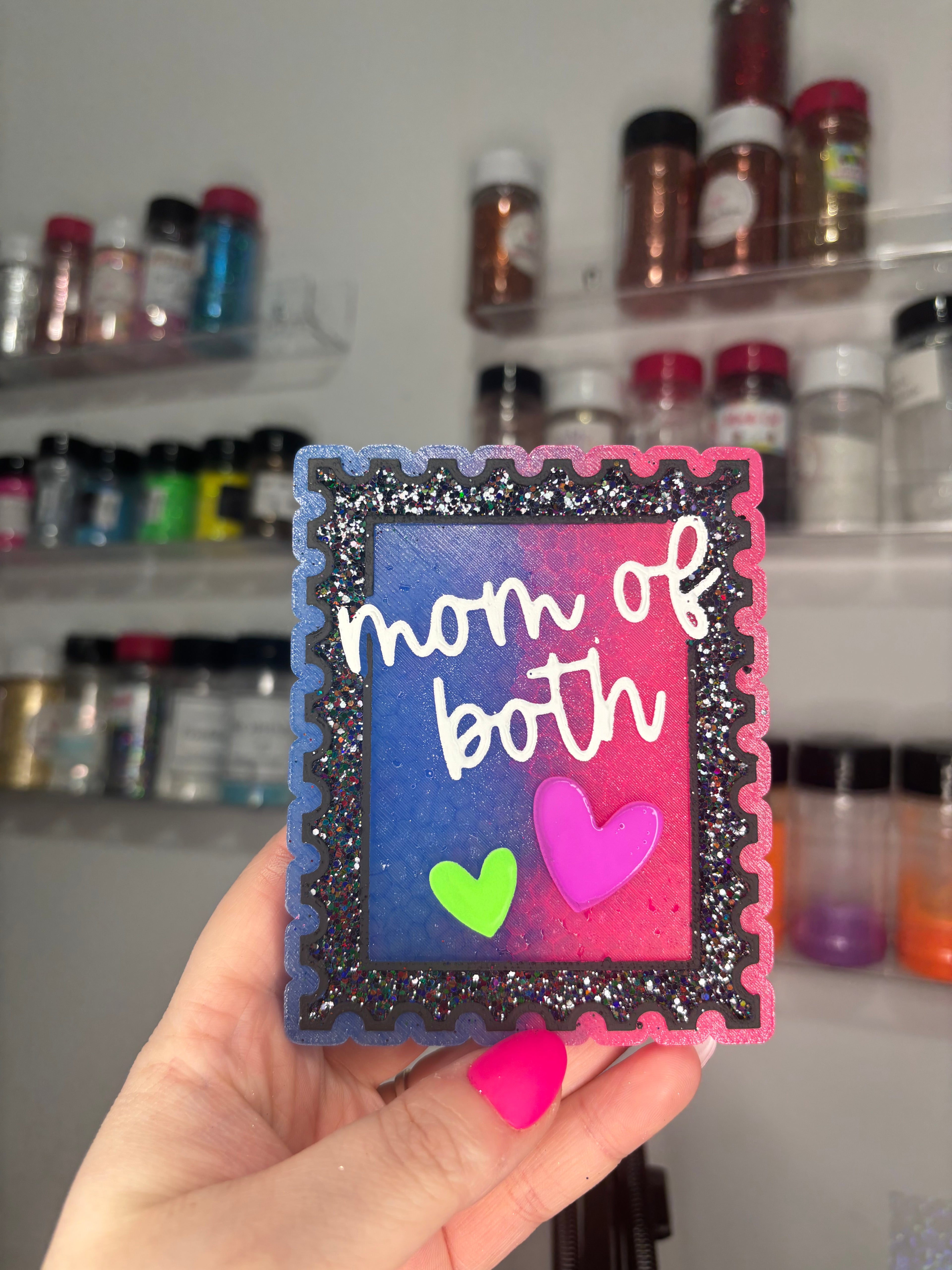 Mom of both stamp