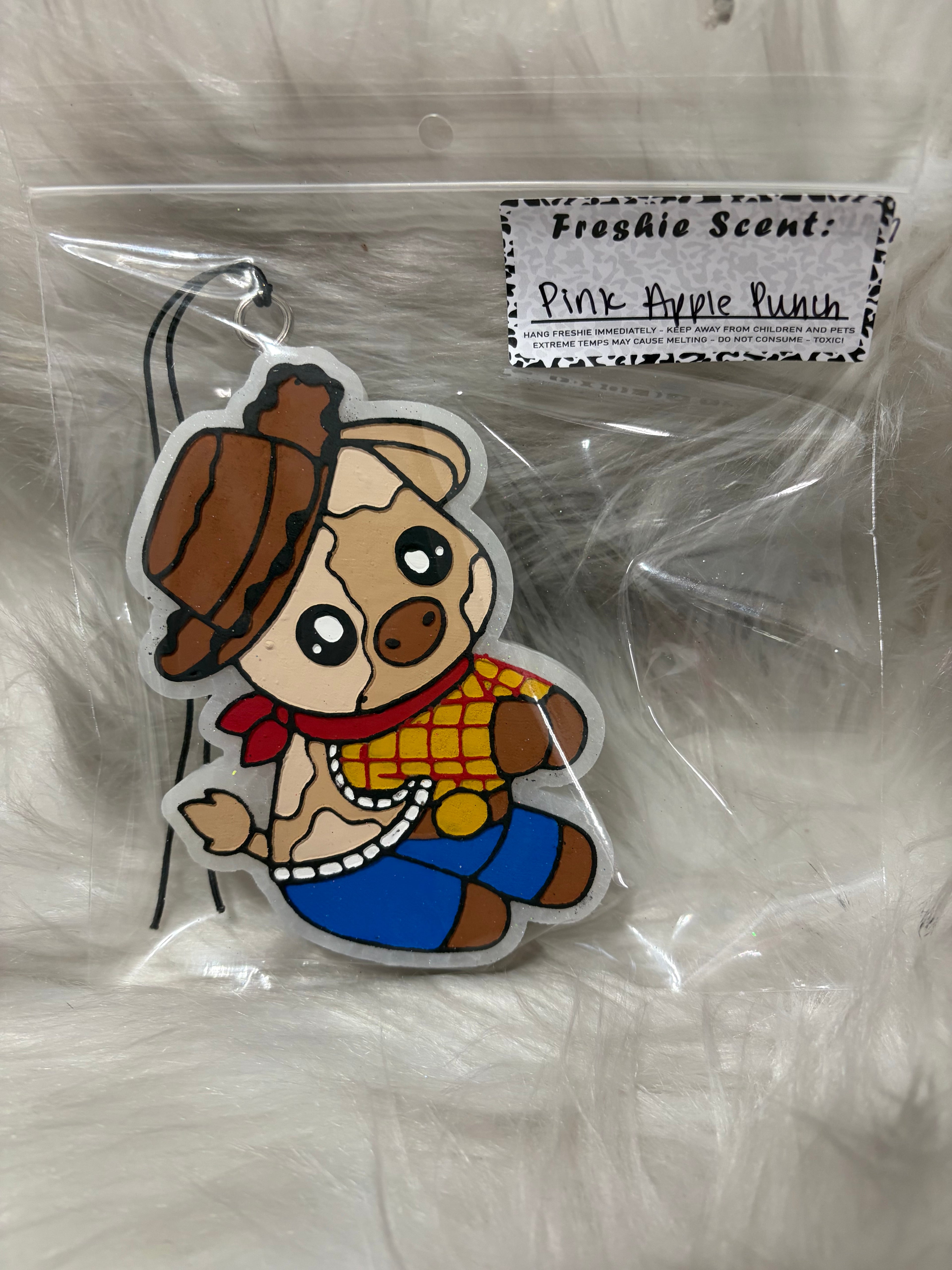 Woody cow pink apple punch