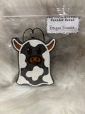 Black and white cow ghost bayou baddie