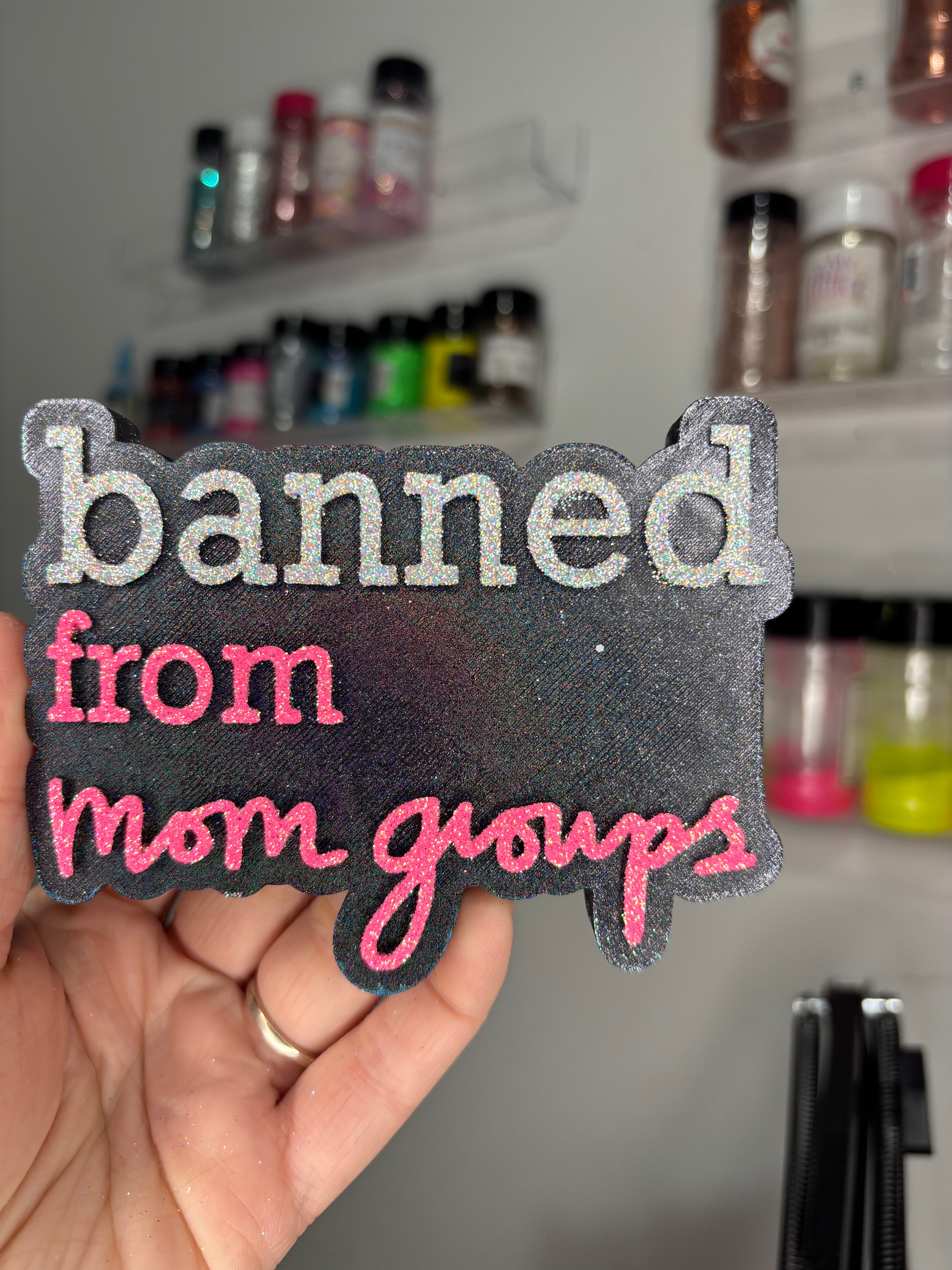 Banned from mom groups