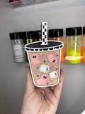 Ghost marshmallow cup