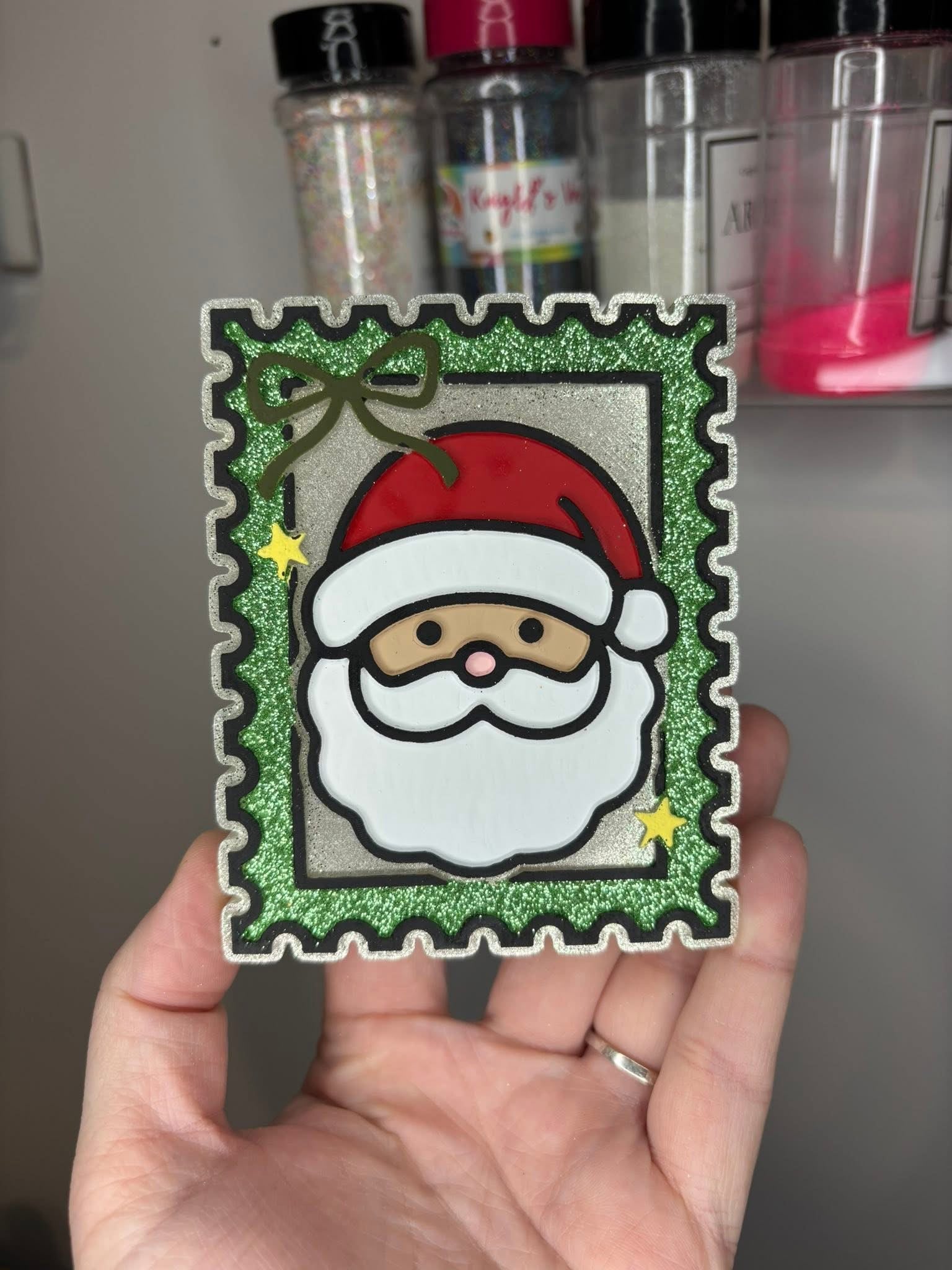 Santa frame