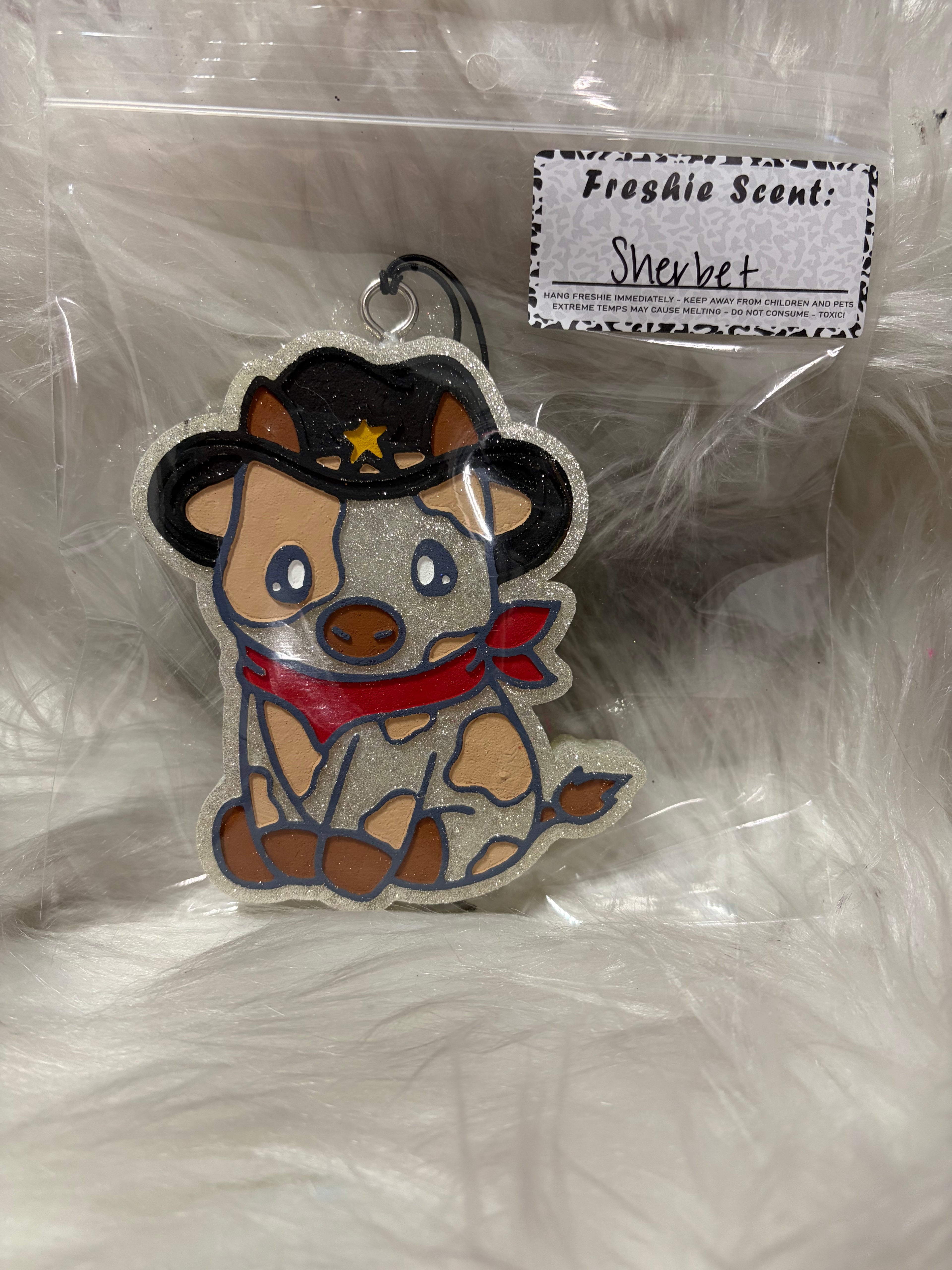 Cowboy cow sherbet